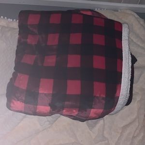 Large soft flannel blanket